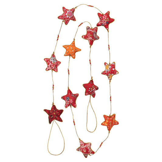 Snowy Star Garland