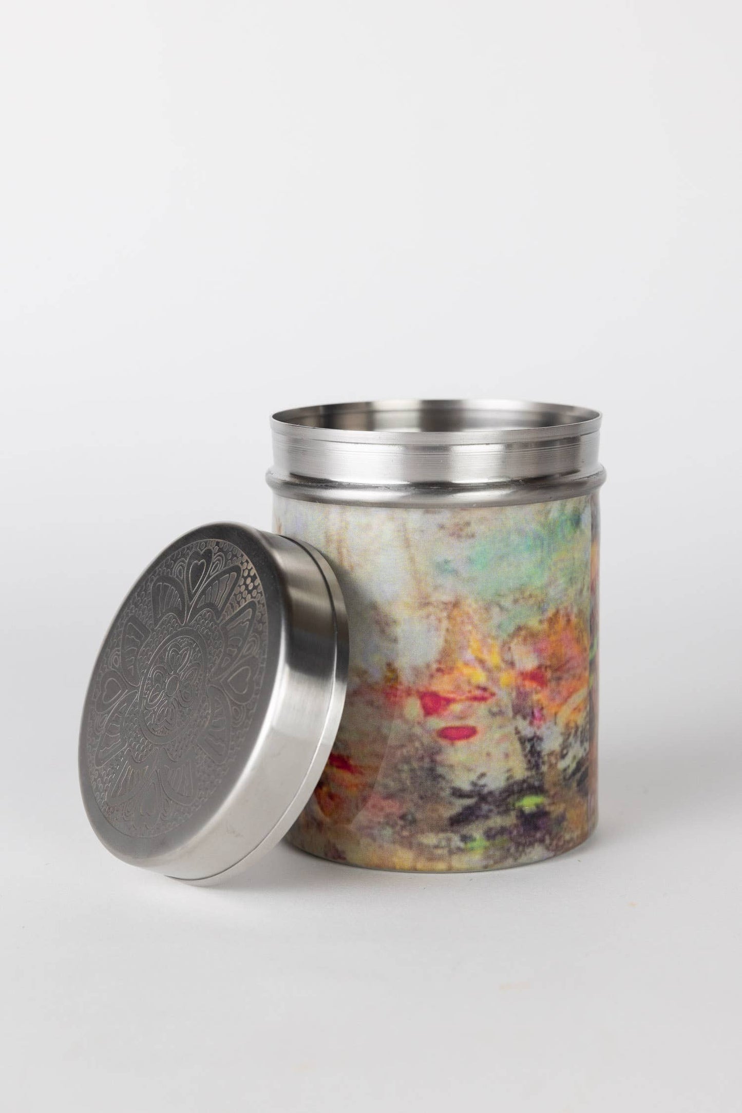 Small Monet Metal Storage Canister