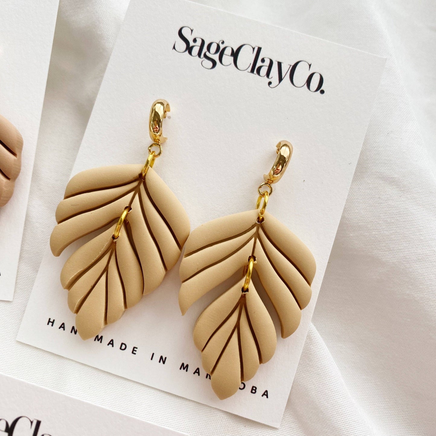 Gianna Earrings in Sugar