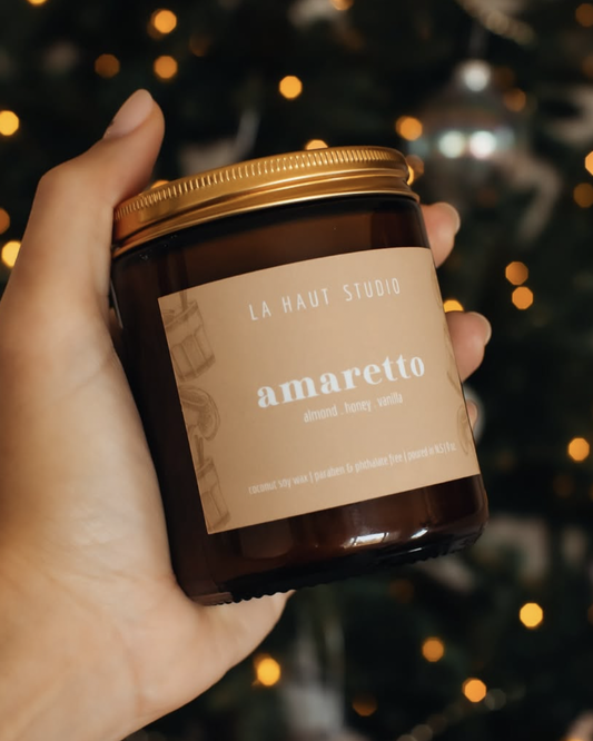 Amaretto Candle