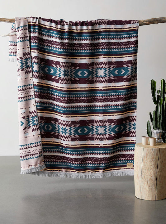 Currant Reversible Blanket by Mini Tipi