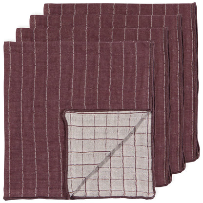 Double Weave Napkins—Set of 4