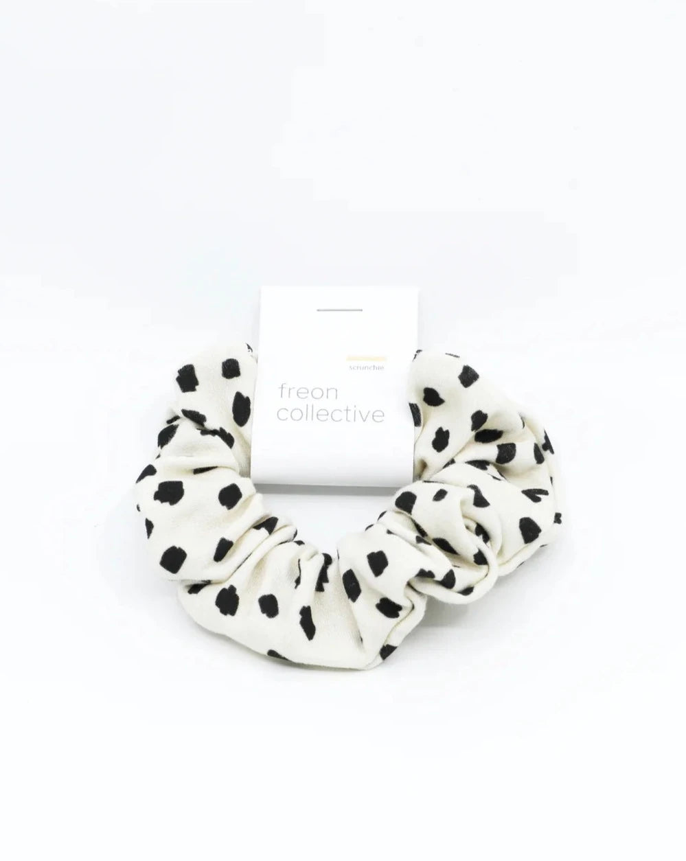 Polka Dots Hair Scrunchie