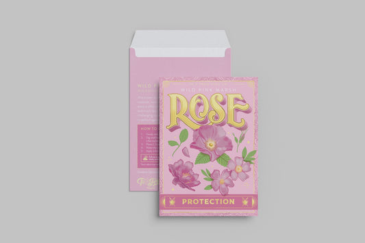 Wild Pink Marsh Rose - Seed Packet