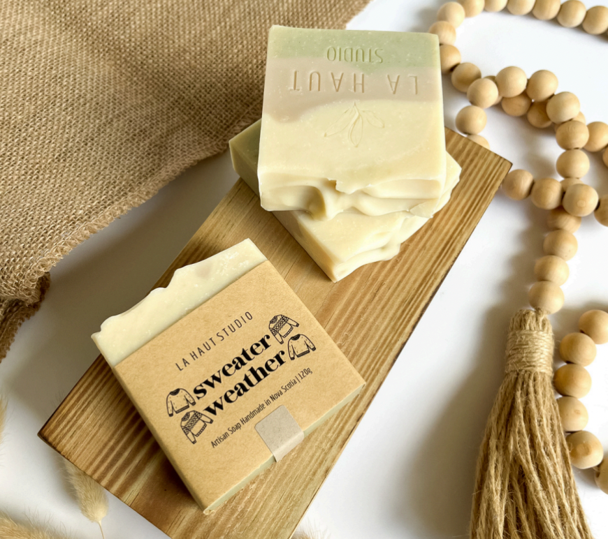 Fall Scented Artisan Soap from La Haut Studio