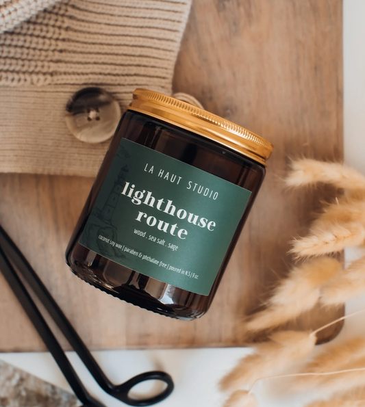 Lighthouse Route Candle