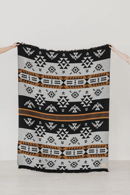 Thunderbird Reversible Blanket by Mini Tipi