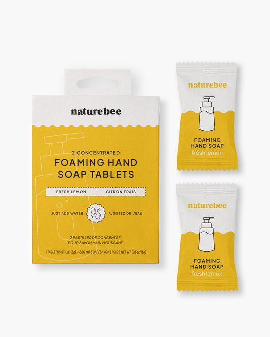 Lemon Concentrated Foaming Hand Soap Refill Tablet - 2 Pack