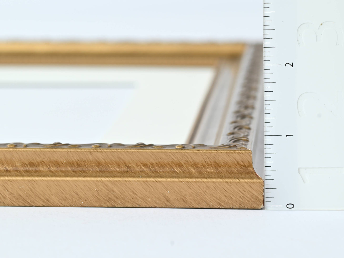 Vintage Gold Design and Brushed Finish—Photo Frame