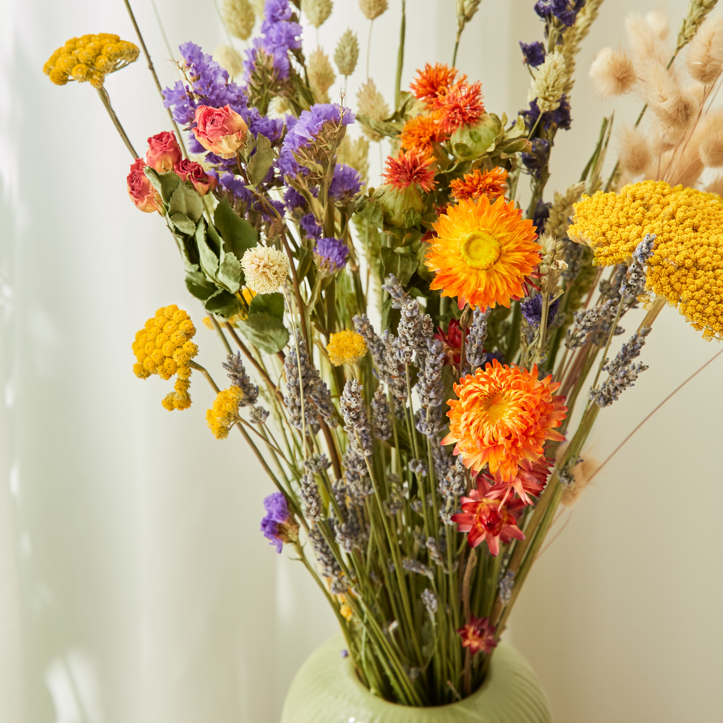 Large Sunset Harmony Dried Floral Bouquet