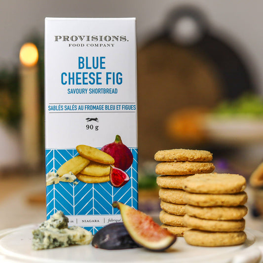 Blue Cheese & Fig Shortbreads