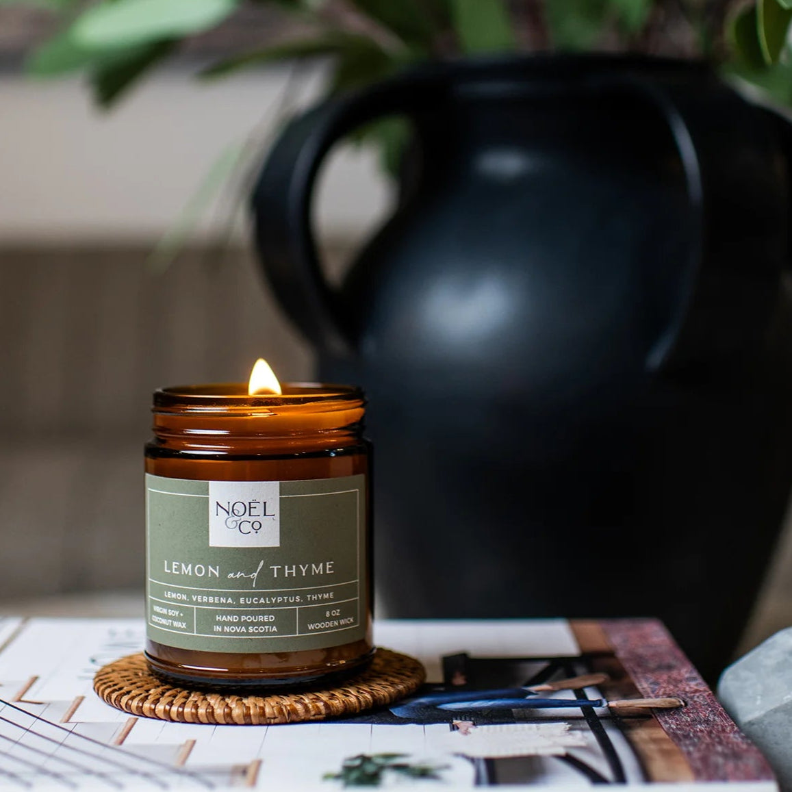 Lemon & Thyme Soy Candle