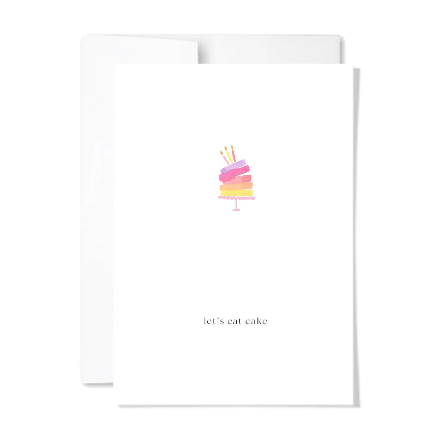 Let's Eat Cake Card