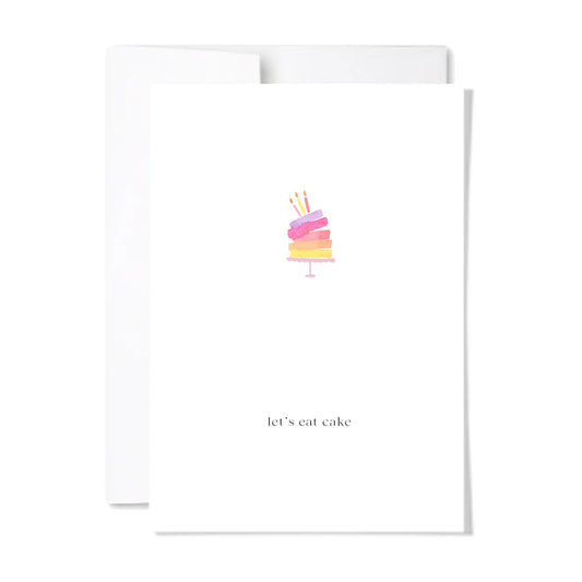 Let's Eat Cake Card